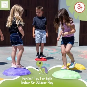 Hapinest Turtle Balance Stepping Stones for Kids Play