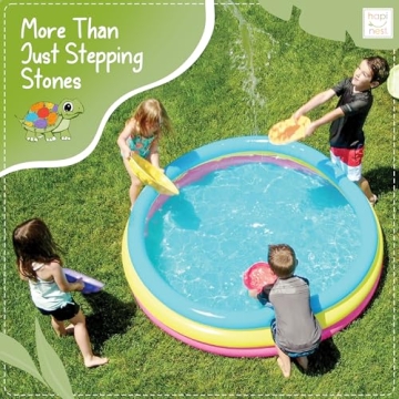 Hapinest Turtle Balance Stepping Stones for Kids Play