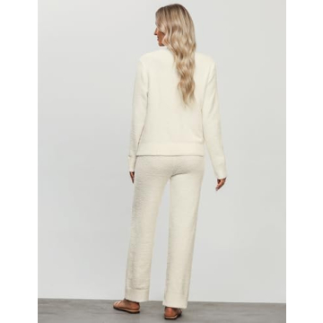 Cozy Fleece Pajama Set for Women - Luvamia Fuzzy Nightwear