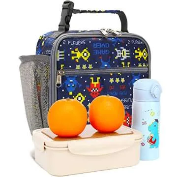 FlowFly Kids Lunch Box Insulated Soft Bag for School