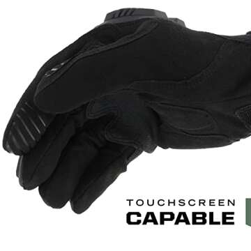 Mechanix Wear: M-Pact Covert Tactical Gloves with Secure Fit, Touchscreen Capable Safety Gloves for ...
