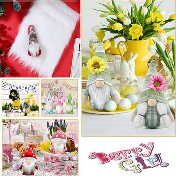 Soft & Fluffy White Faux Fur Fabric for Crafts and Decorations