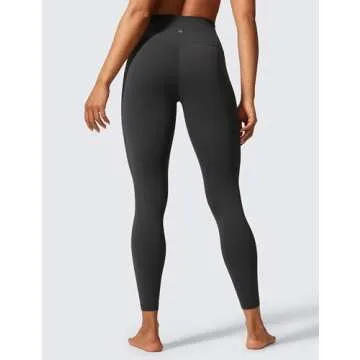 CRZ YOGA Womens Butterlift High Waisted Workout Leggings 25" - Pilates Gym Athletic Yoga Pants Butte...