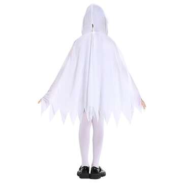 IBQ Kids Halloween Ghost Costume with Candy Bag & Socks