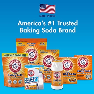 Arm & Hammer Pure Baking Soda, 8oz, Pack of 2