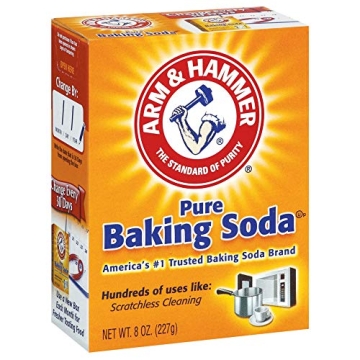 Arm & Hammer Pure Baking Soda, 8oz, Pack of 2