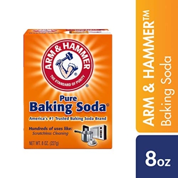 Arm & Hammer Pure Baking Soda, 8oz, Pack of 2
