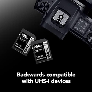 Lexar 64GB Professional Memory Cards for High-Speed Photography