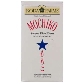 Koda Farms Mochiko Sweet Rice Flour - 16-Ounce Pack of 9 for Gluten-Free Baking