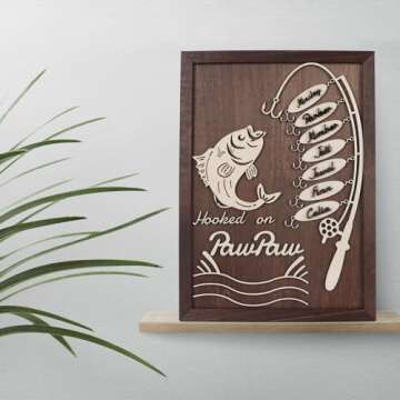 Frame Gifts for Dad, Personalized Fathers Day Frame Gifts, Grandpa Fathers Day sign Gift, Dad Birthday gift, Dad Gifts from Daughter/Wife/Son, Gift for Him/Papa/Grandpa Christmas Gifts