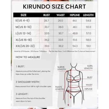 KIRUNDO Womens Jumpsuit - Summer Casual Chic Style