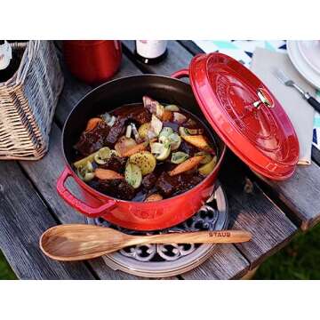 STAUB Wooden Spoon, 12-inch, Wood