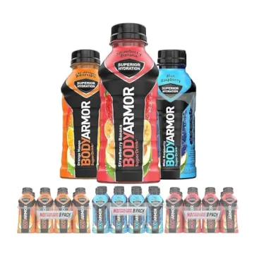 BODYARMOR Sports Drink Variety Pack, Coconut Water Hydration, Natural Flavors w Vitamins, Potassium ...