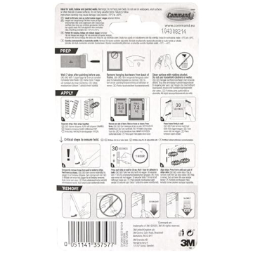 Command Picture Hanging Strips - Easy On, Easy Off, Damage-Free