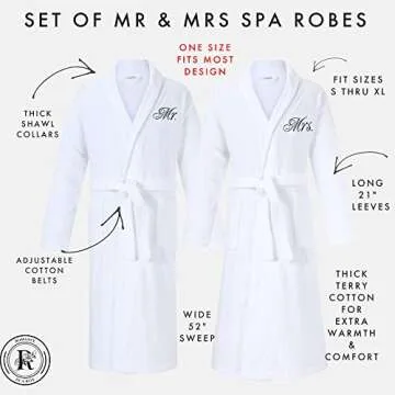 Mr and Mrs Robes | Couples Bundle | Luxury Cotton Terry Set