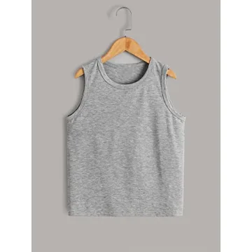 Floerns Boys 3-Pack Sleeveless Tank Tops Summer Casual Wear
