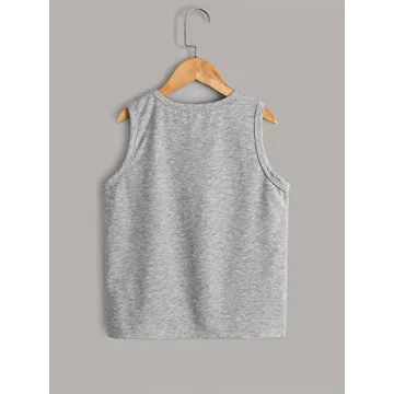 Floerns Boys 3-Pack Sleeveless Tank Tops Summer Casual Wear