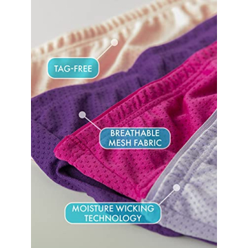 Fruit of the Loom Premium Women's High Cut Briefs - 5 Pack