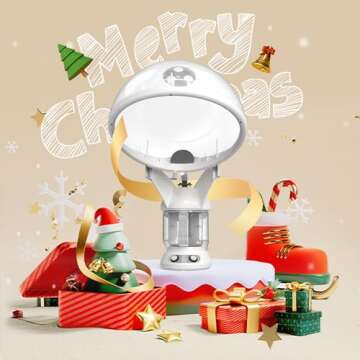 EZBASICS Hair Steamer 2 in 1 Ion Facial Steamer with Extendable Arm Table Top Hair Humidifier Hot Mist Moisturizing Facial Atomizer Spa Face Steamer Design for Personal Care Use at Home 1 Pack + 2Uses