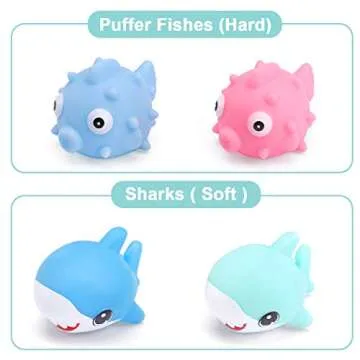 OWNONE 1 Baby Soft Blocks, 16PCS Stacking Building Blocks for Toddlers 1-3, Teething & Sensory Toys for Babies Infant 6 9 10 12 18 Months, Learning Developmental Toys for Boys & Girls 1 2 3 Years Old