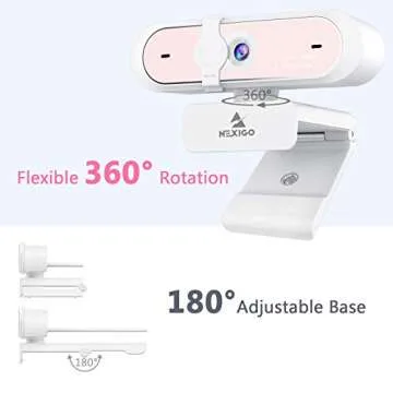 Buy NexiGo N660P Webcam 1080P with Autofocus & Microphone