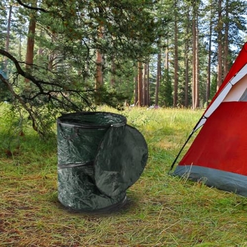29.5-Gallon Collapsible Trash Can for Outdoor Activities