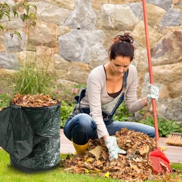 29.5-Gallon Collapsible Trash Can for Outdoor Activities