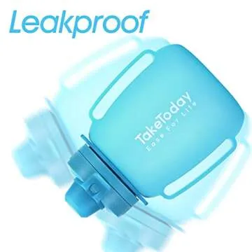 TakeToday Collapsible Water Bottles 40 OZ Gallon Motivational Water Jug with Straw 1.2L Silicone Sports Water Bottle with Time Marker, Leakproof Large Water Bottle for Yoga Camping Outdoors