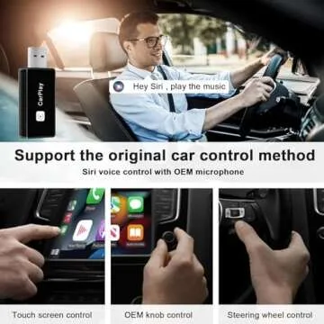 Effortless Wireless CarPlay Adapter for iPhone Users
