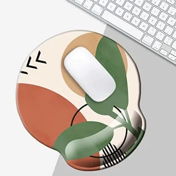 MeMling Ergonomic Mouse Pad with Wrist Support and Non-Slip Base