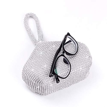 Mogor Triangle Glitter Luxury Evening Clutch for Parties