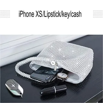 Mogor Triangle Glitter Luxury Evening Clutch for Parties