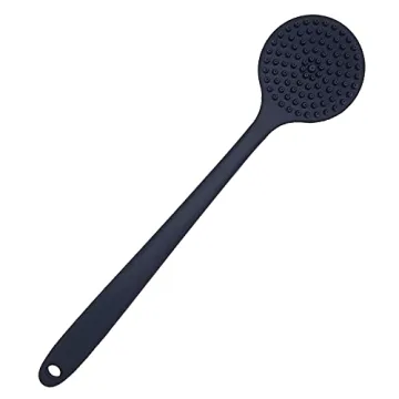 DNC Back Scrubber Soft Silicone Bath Body Brush Long Handle