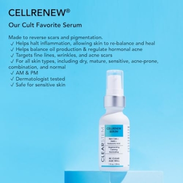 CLEARSTEM CELLRENEW Anti-Acne Serum for Youthful Skin