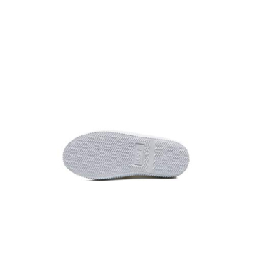 JGKDTX Boy's Girl's Lace Up White Canvas Sneakers