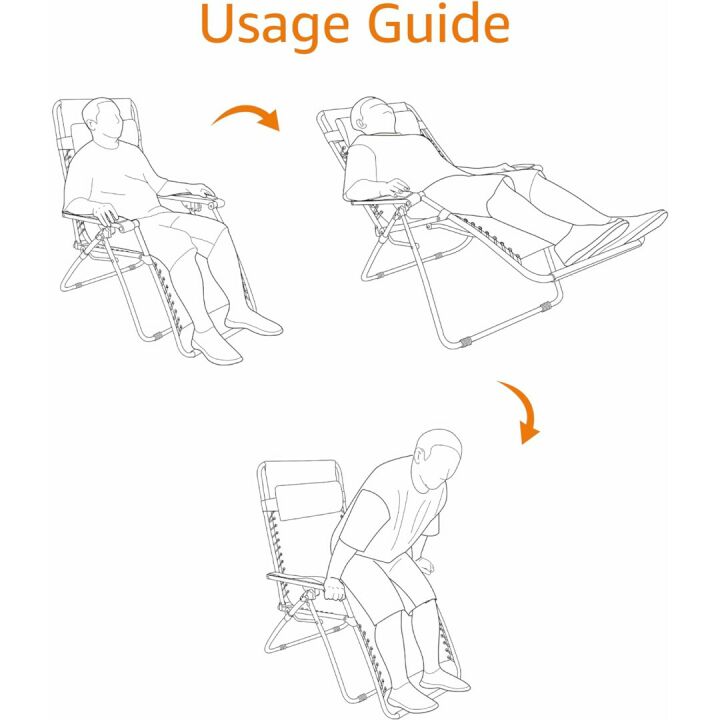 Adjustable Zero Gravity Lounge Chair - Amazon Basics