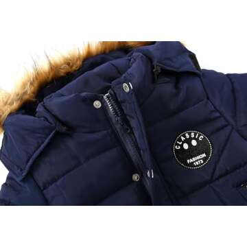 Stay Warm with AMIYAN Toddler Boys Down Jacket