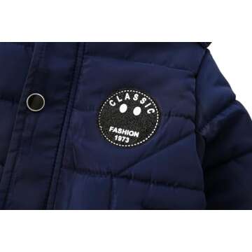 Stay Warm with AMIYAN Toddler Boys Down Jacket