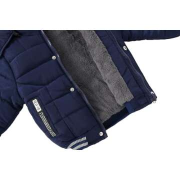 Stay Warm with AMIYAN Toddler Boys Down Jacket