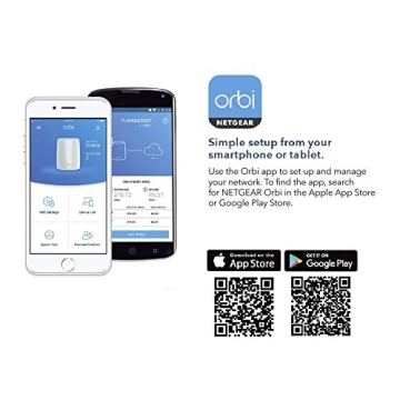 NETGEAR Orbi Mesh-Ready WiFi Router - 2.2 Gbps Speed