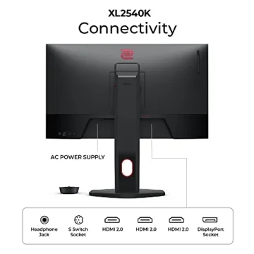 BenQ ZOWIE XL2566K 240Hz Gaming Monitor for Competitions