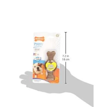 Nylabone Puppy Ring Bone Chew Toy for Teething Pups