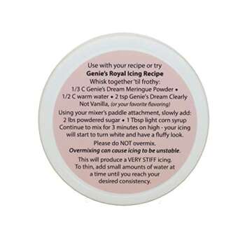 Genie's Dream Premium Meringue Powder, 16 oz (1 lb)