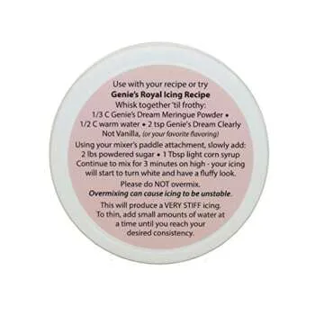 Genie's Dream Premium Meringue Powder, 16 oz (1 lb)