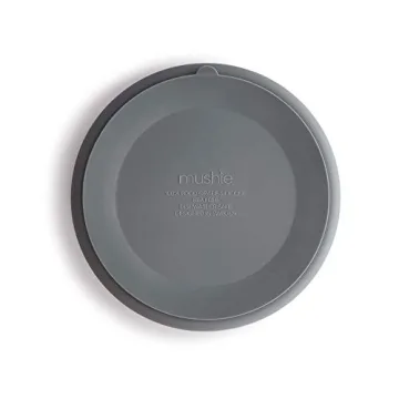 Mushie Silicone Suction Plate - Non-Slip and BPA-Free