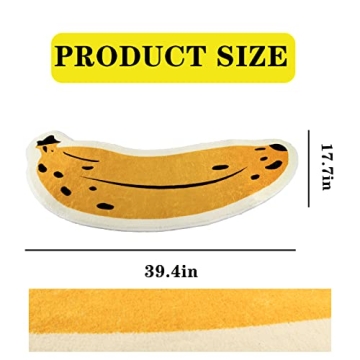 Adorable Banana Bathmat Non-Slip Super Absorbent Design