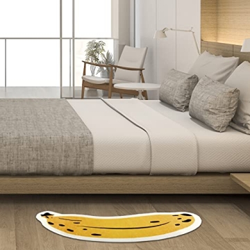 Adorable Banana Bathmat Non-Slip Super Absorbent Design