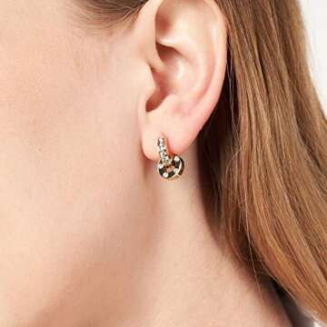 KLKE 14K Gold Hoop Earrings for Sensitive Ears
