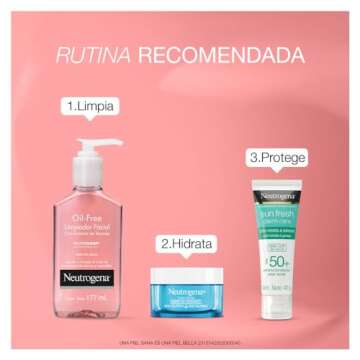 Neutrogena Oil-Free Pink Grapefruit Pore Cleansing Acne Wash and Daily Liquid Facial Cleanser with 2% Salicylic Acid Acne Medicine and Vitamin C, 6 fl. oz