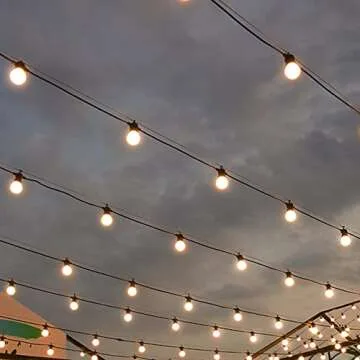 PURPLE LEAF Outdoor Solar String Lights 48 Ft LED